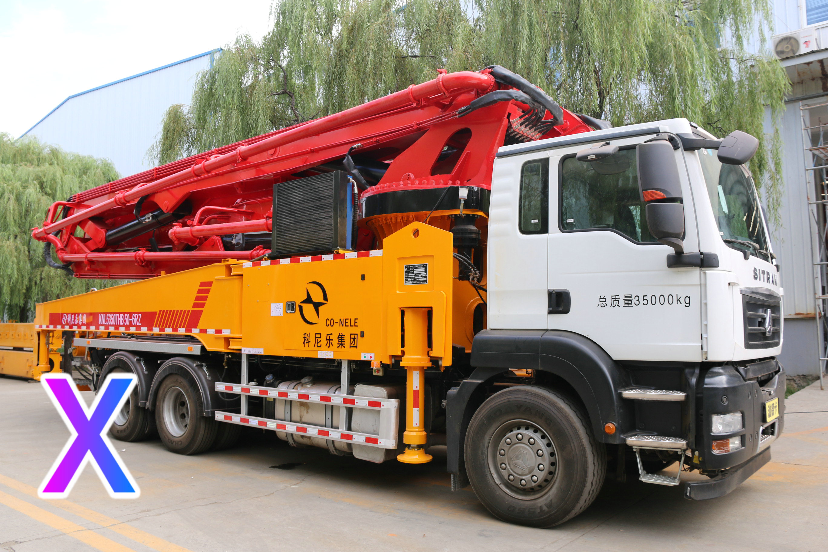 小型混凝土泵車(chē)