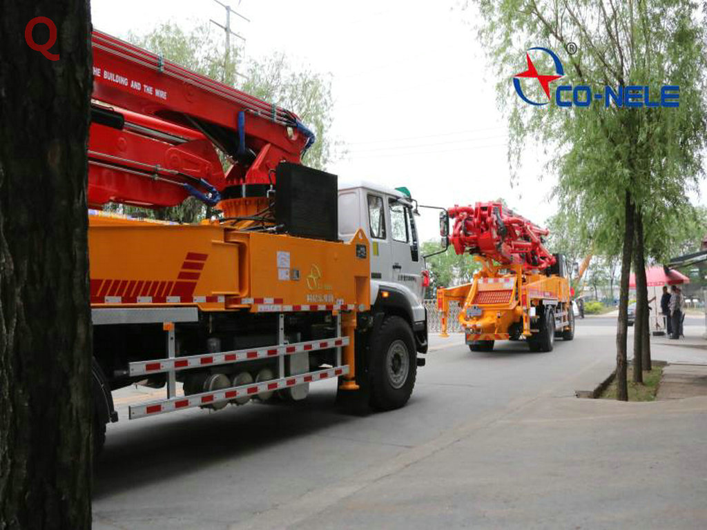 小型混凝土泵車，天泵，小型泵車