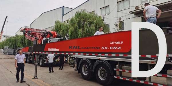 為了泵車的安全，合理使用軟管