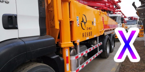 小型混凝土泵車的主要組成部分，組成一臺完整的泵車——科尼樂集團