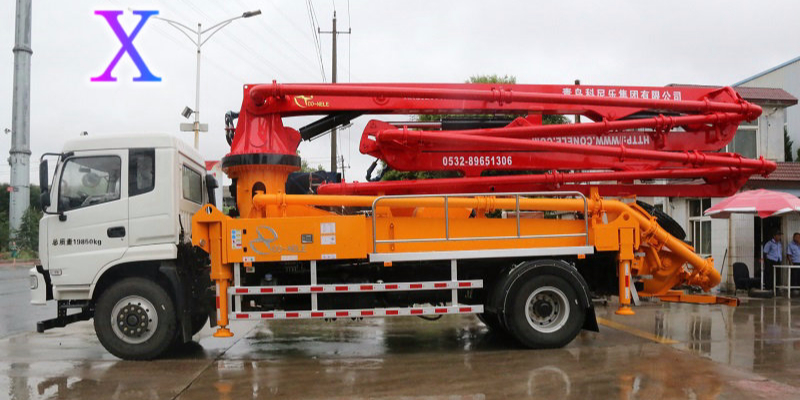 科尼樂小型混凝土泵車日常使用保養方法